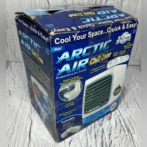 Arctic Air Chill Zone Evaporative Cooler - LED  3 Speed w Turbo - 8-Hour Cooling